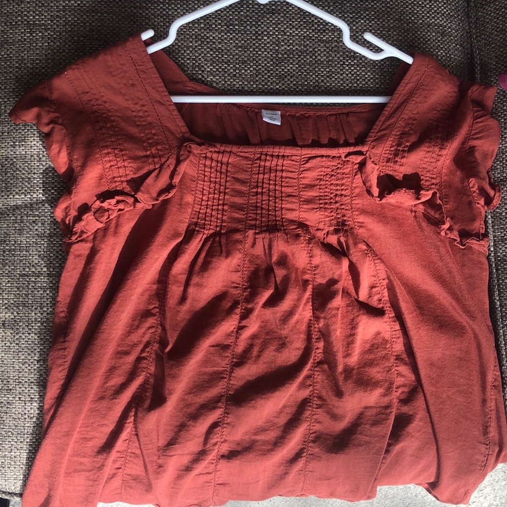 Old navy ,fall, Rusty brown